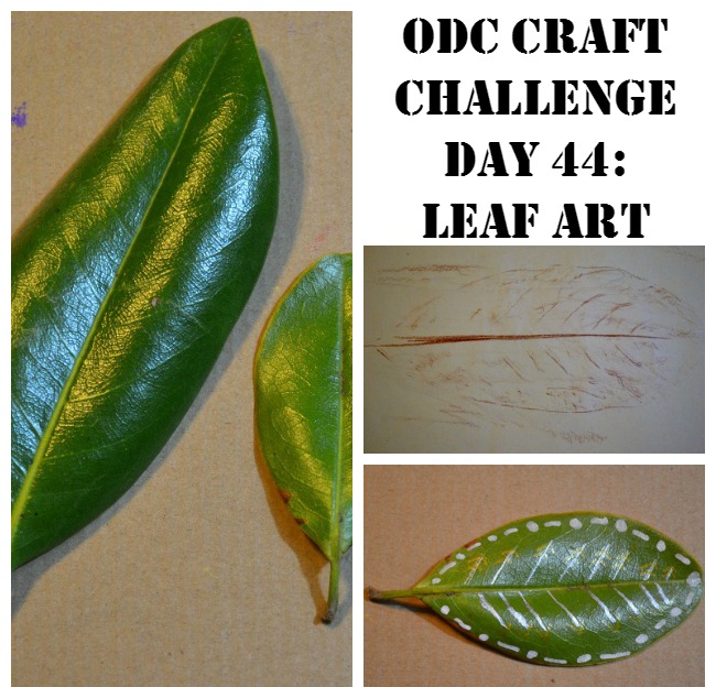 Make Art with a Leaf