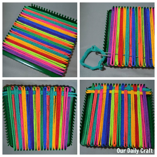 getting started with potholder loom