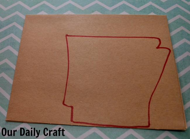 state shape note card
