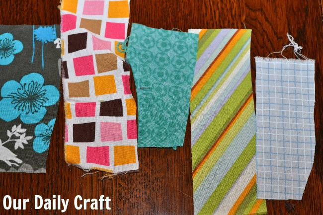 fabric strips for hand sewing