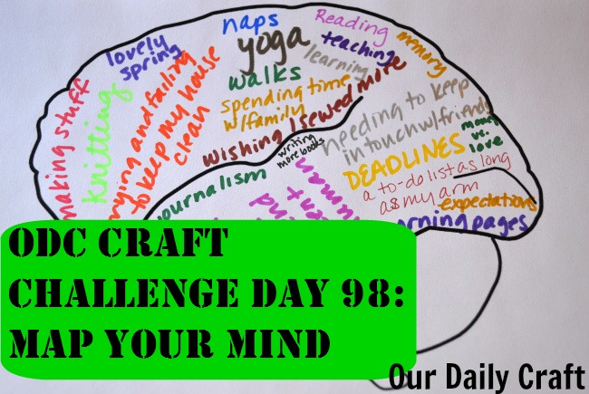 Map Your Mind {Craft Challenge, Day 98}