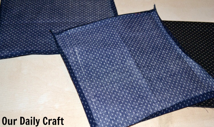 fabric napkin prep