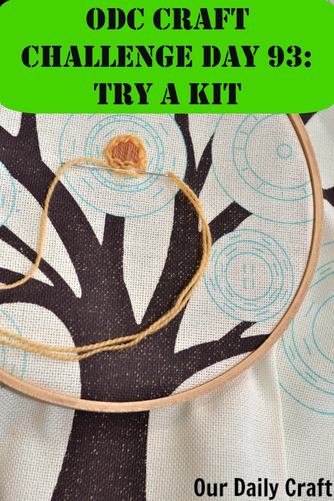 Try a Craft Kit {Craft Challenge, Day 93}