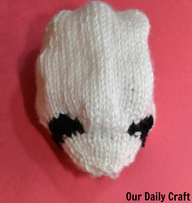 panda head knitting