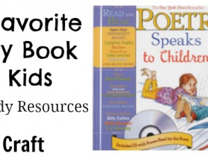 Our favorite poetry book for kids and study unit resources.
