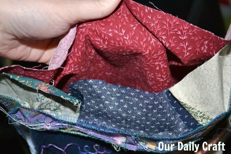 gap in pillow sewing