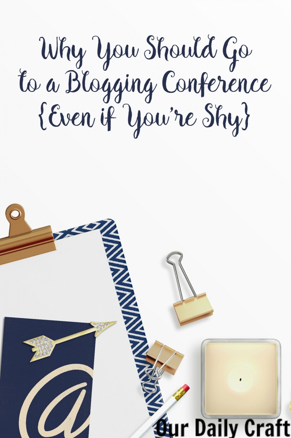 Why you should go to a blogging conference even if you're shy.
