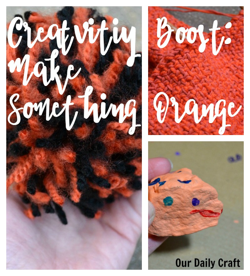 Creativity Boost: Make something orange