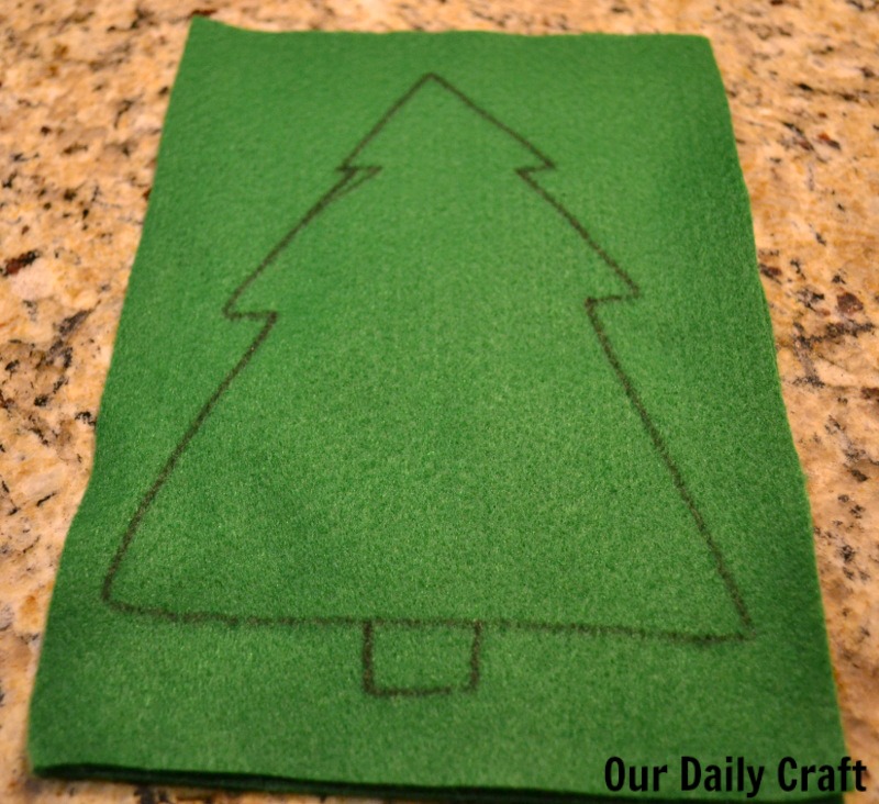 Sew a Christmas tree softie for the tree or a gift. 