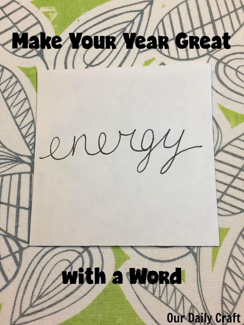 Make Your Year Great with a Word
