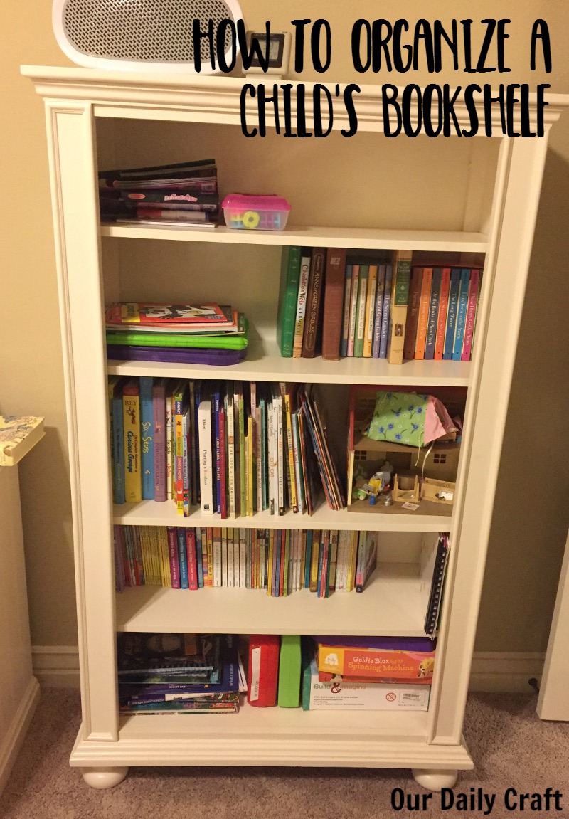 How to Organize a Child’s Bookshelf