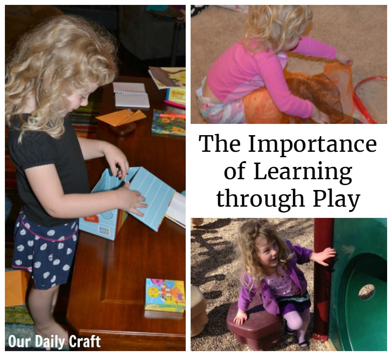 Why learning through play is important for kids' learning.