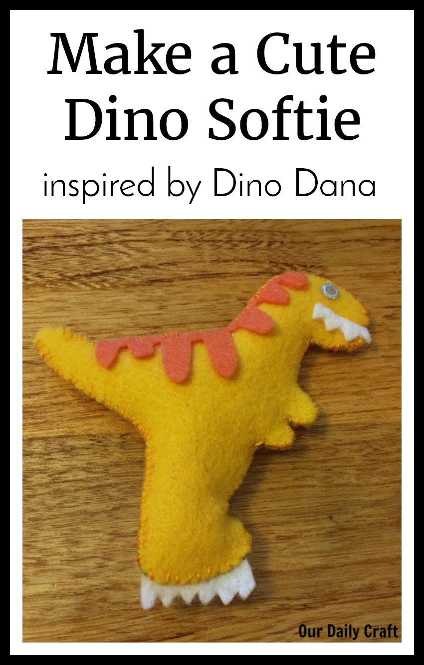 Make a Dinosaur Softie Inspired by Dino Dana