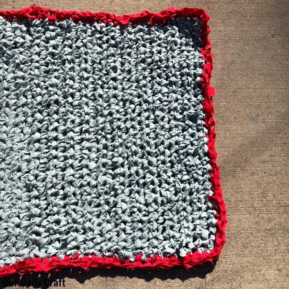 crocheted rug pattern