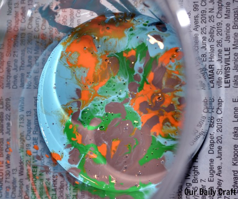 Homemade Paint Pouring Medium Recipe Our Daily Craft