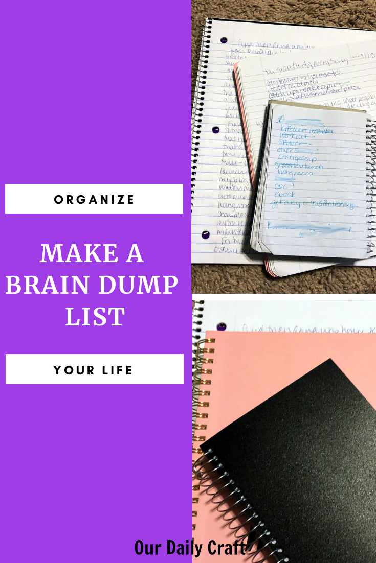 the life changing magic of brain dump lists