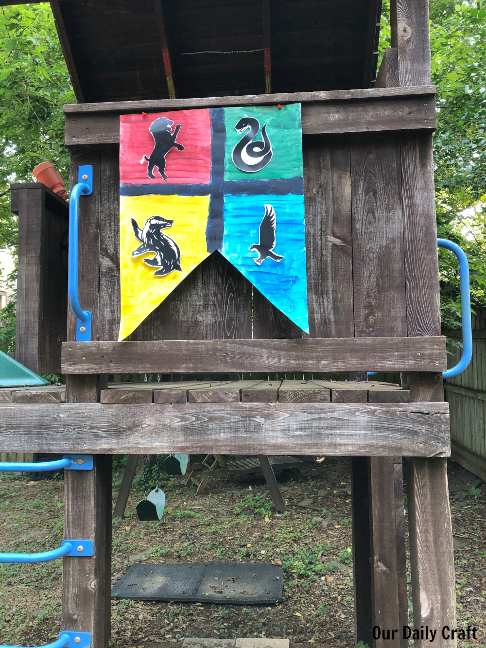 Easy Outdoor Harry Potter Birthday Party