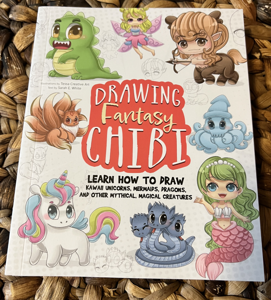 drawing fantasy chibi book cover