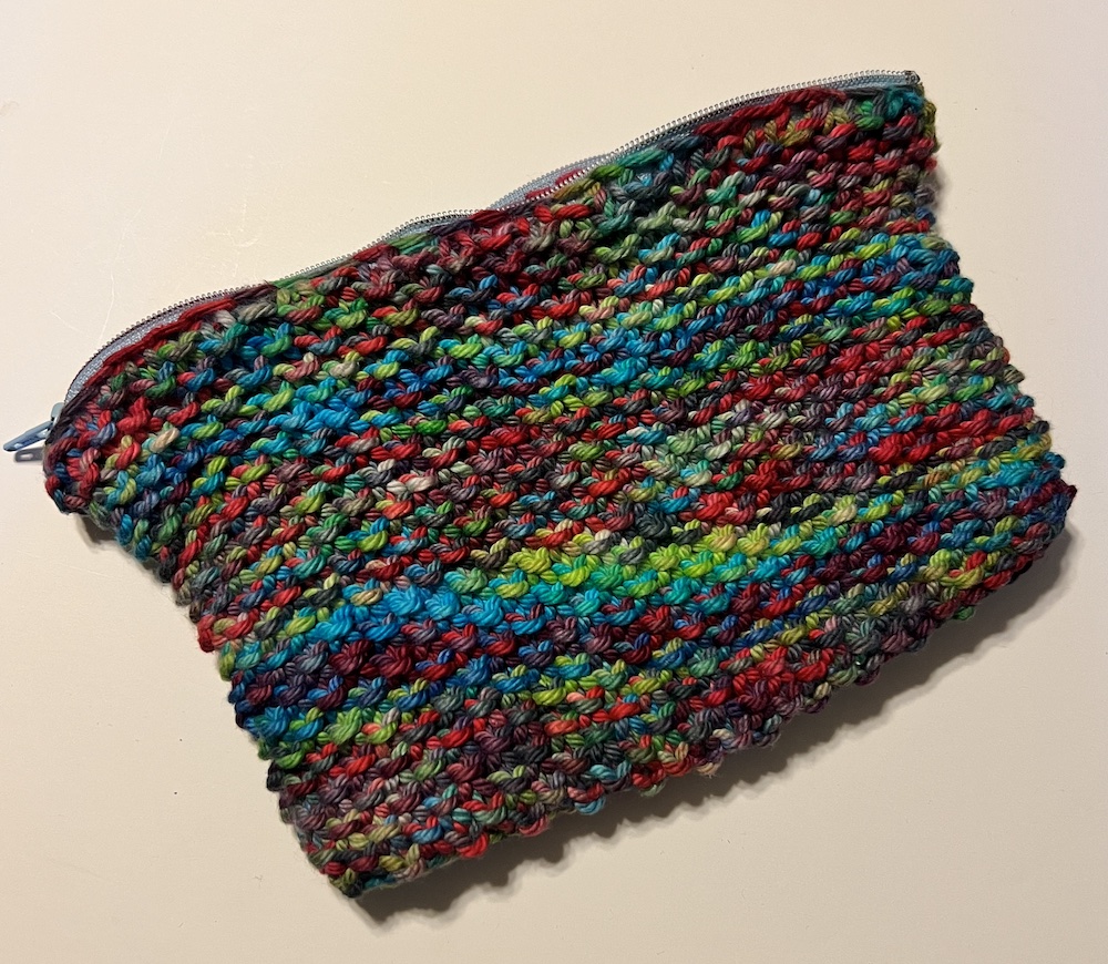 Stash-Busting Zipper Bag Knitting Pattern