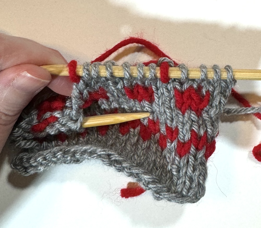 Fair Isle Knitting Tutorial How to Work Stranded Knitting Our Daily