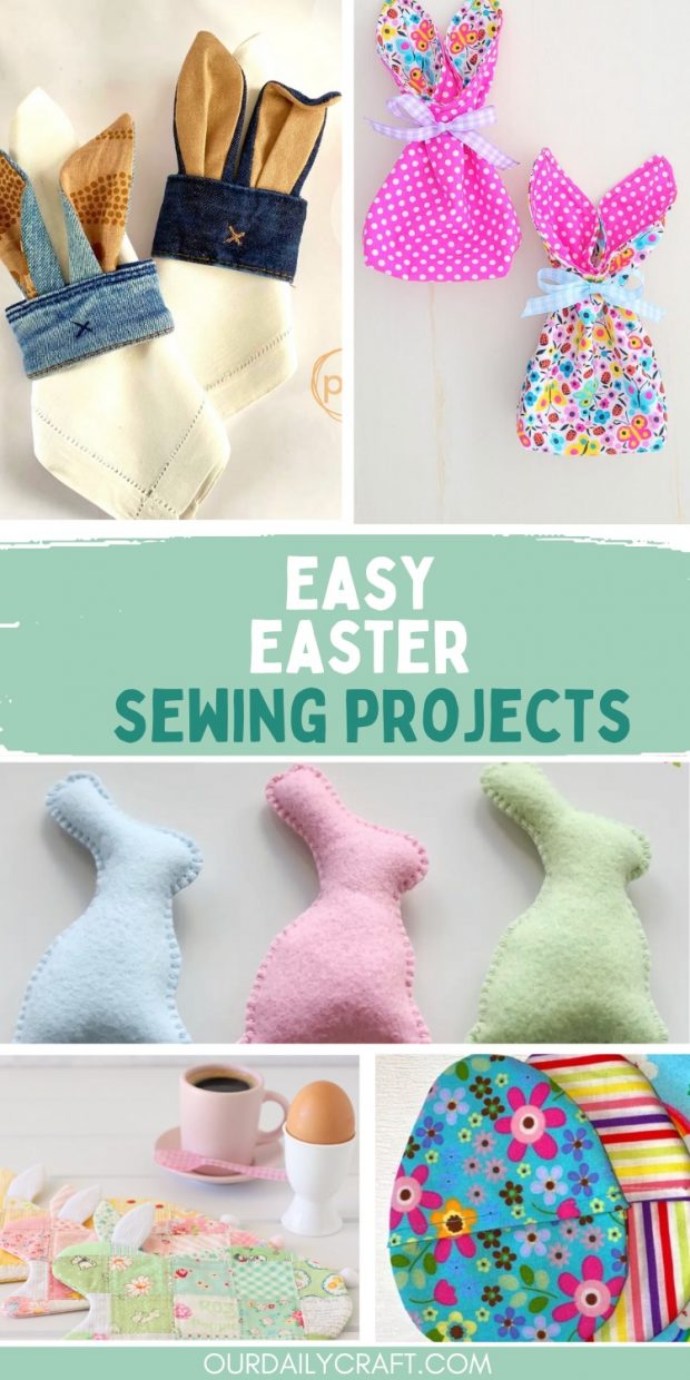 Easy Easter Sewing Patterns - Our Daily Craft