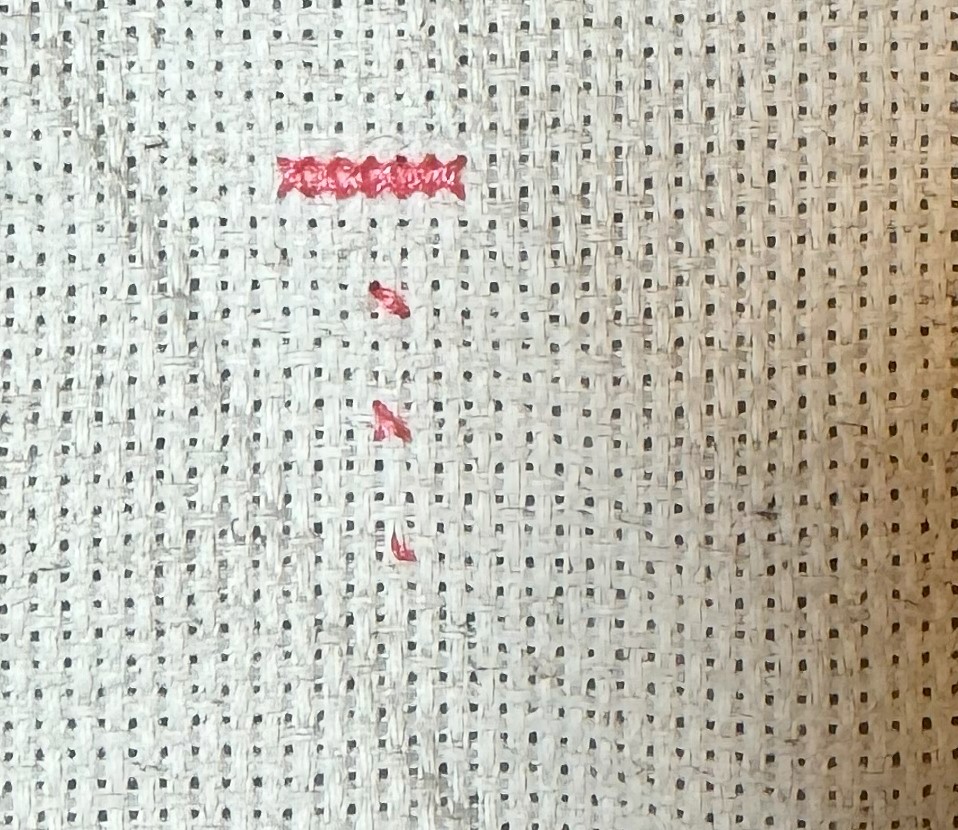 Special Stitching Pattern Special Cross Stitches: Partial Stitches and Back Stitch - Our Daily Craft